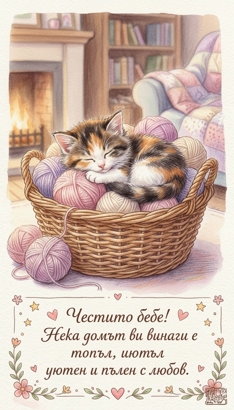 Картички за Бебе и Новородено - Pozdravitelni