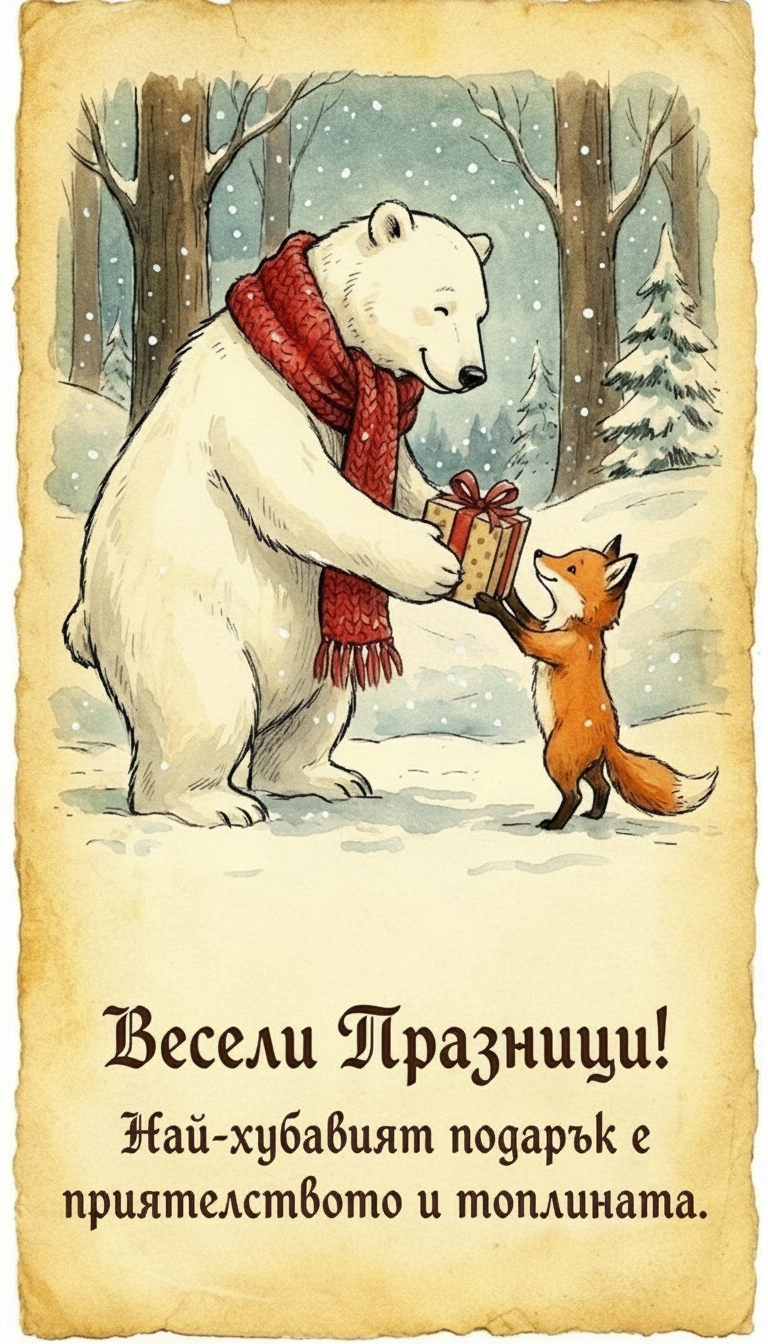 Kартички за коледа​ - Pozdravitelni