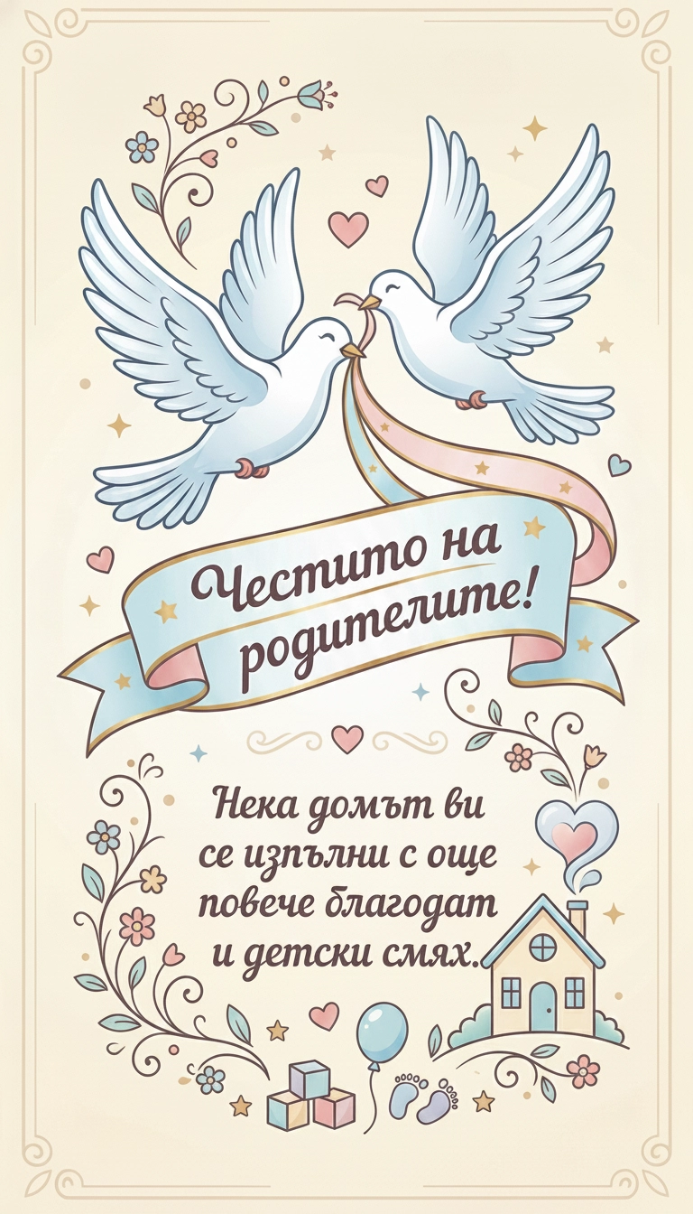 Картички за Кръщене - Pozdravitelni