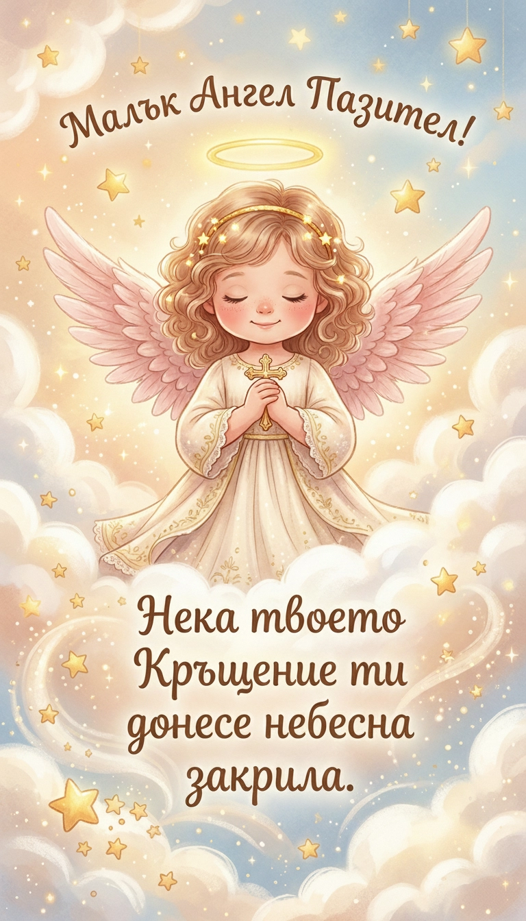 Картички за Кръщене - Pozdravitelni