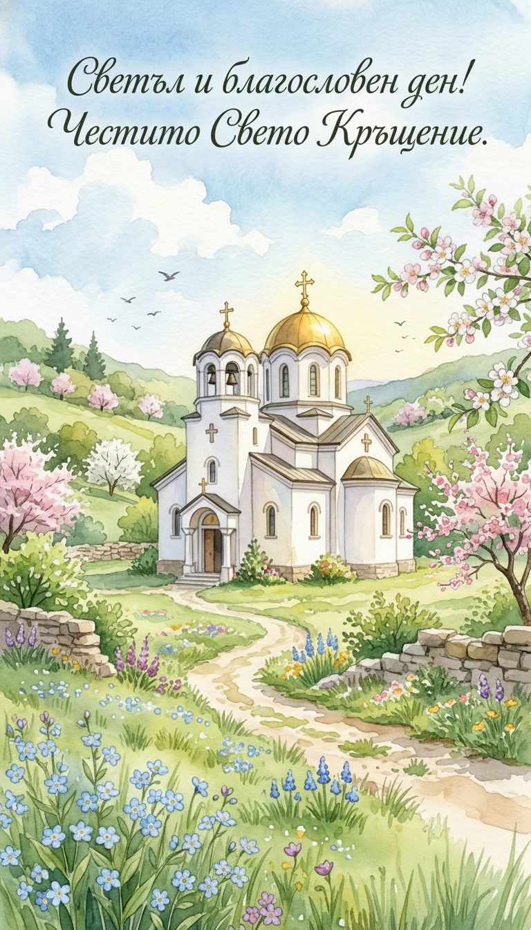 Картички за Кръщене - Pozdravitelni