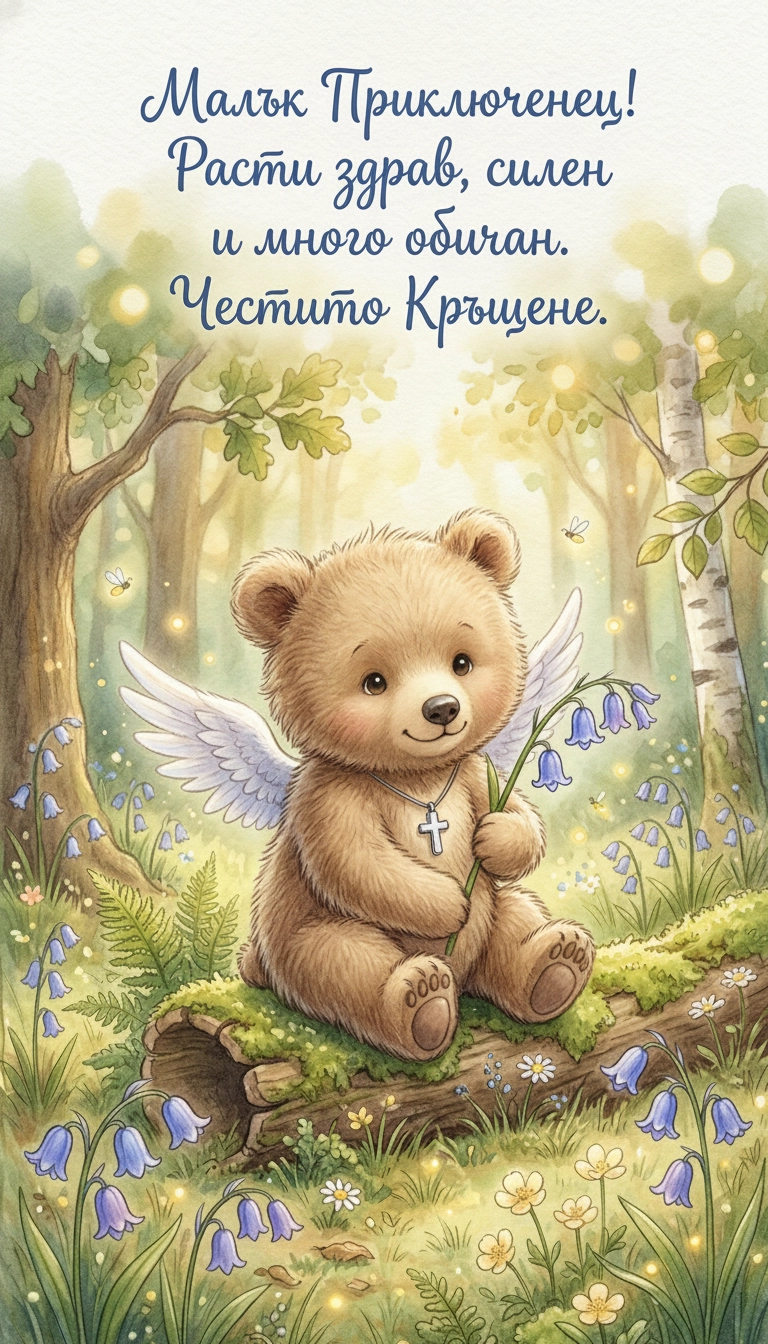 Картички за Кръщене - Pozdravitelni