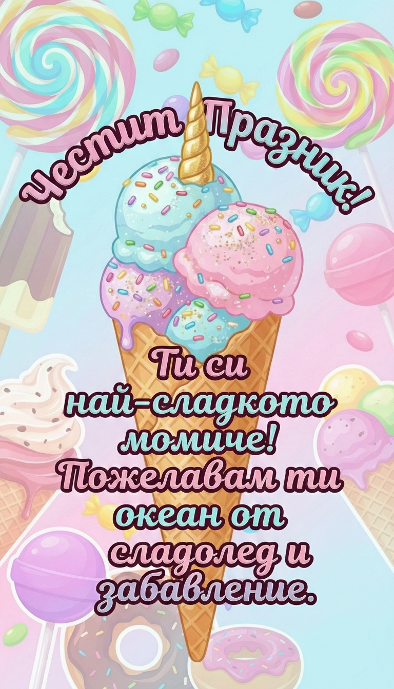 Картички за рожден ден на дете - Pozdravitelni