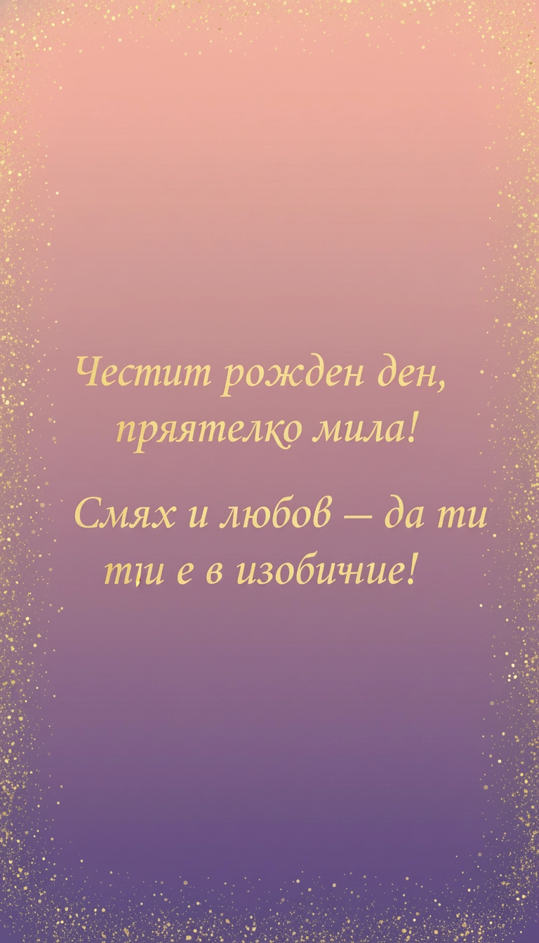Картички за рожден ден на жена - Pozdravitelni