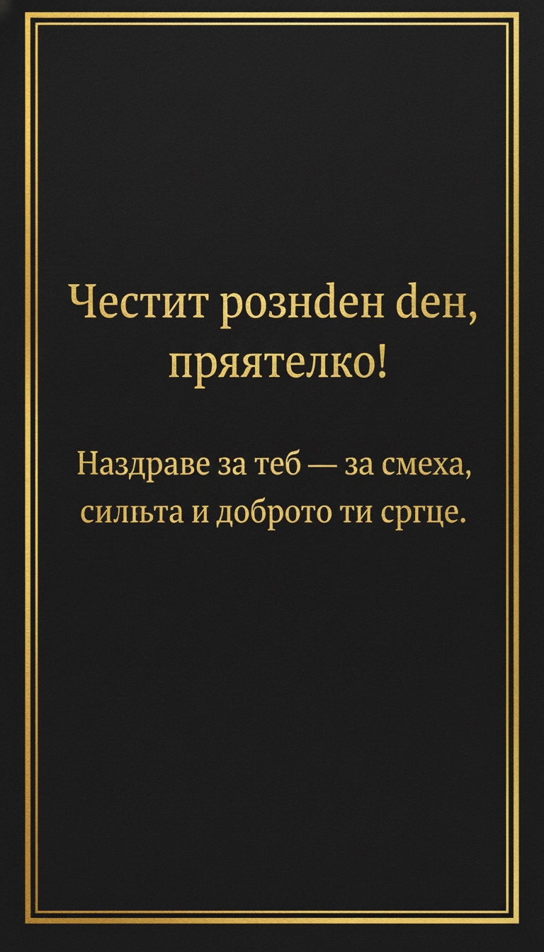 Картички за рожден ден на жена - Pozdravitelni